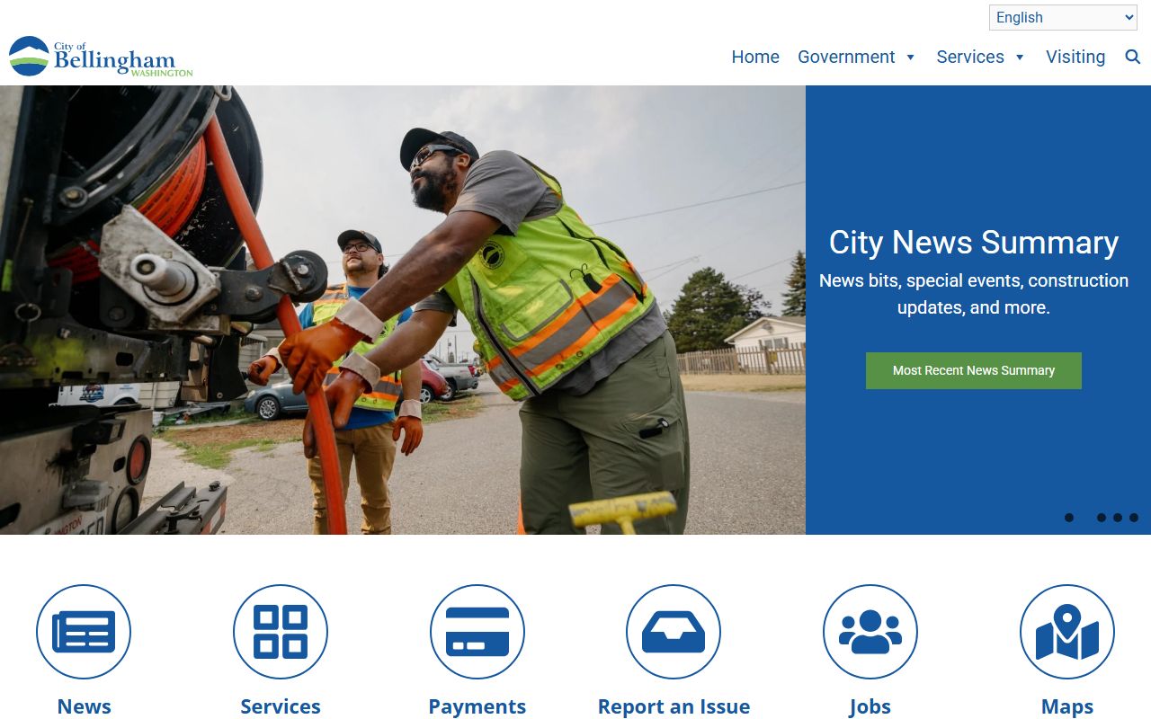 Bellingham Washington city website for marriage license records